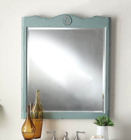 Daleville 31.5-inch Wall Mirror MR-832LB - Bentoncollections
