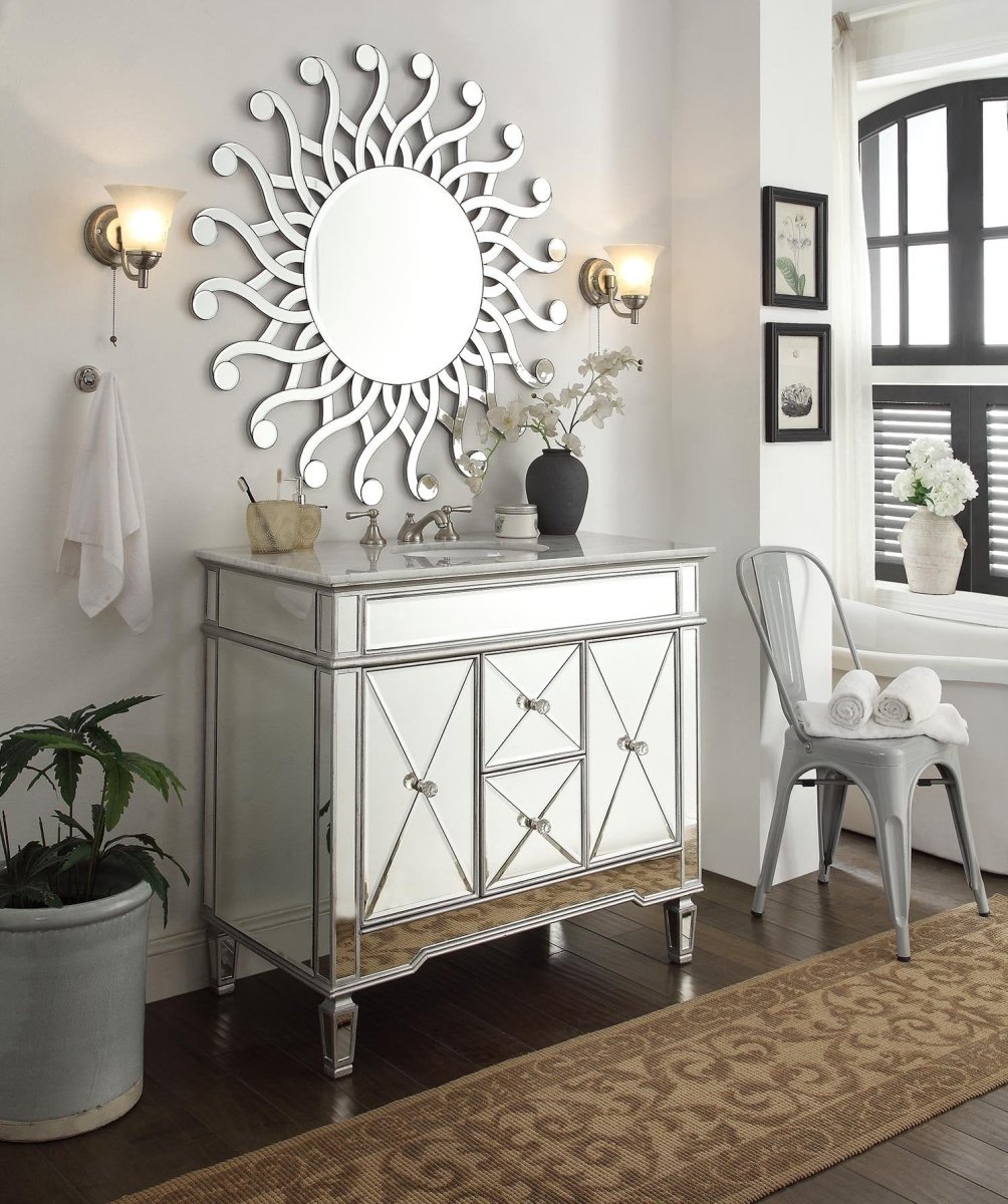 Palmire 42-inch Wall Mirror MR-2397 - Bentoncollections